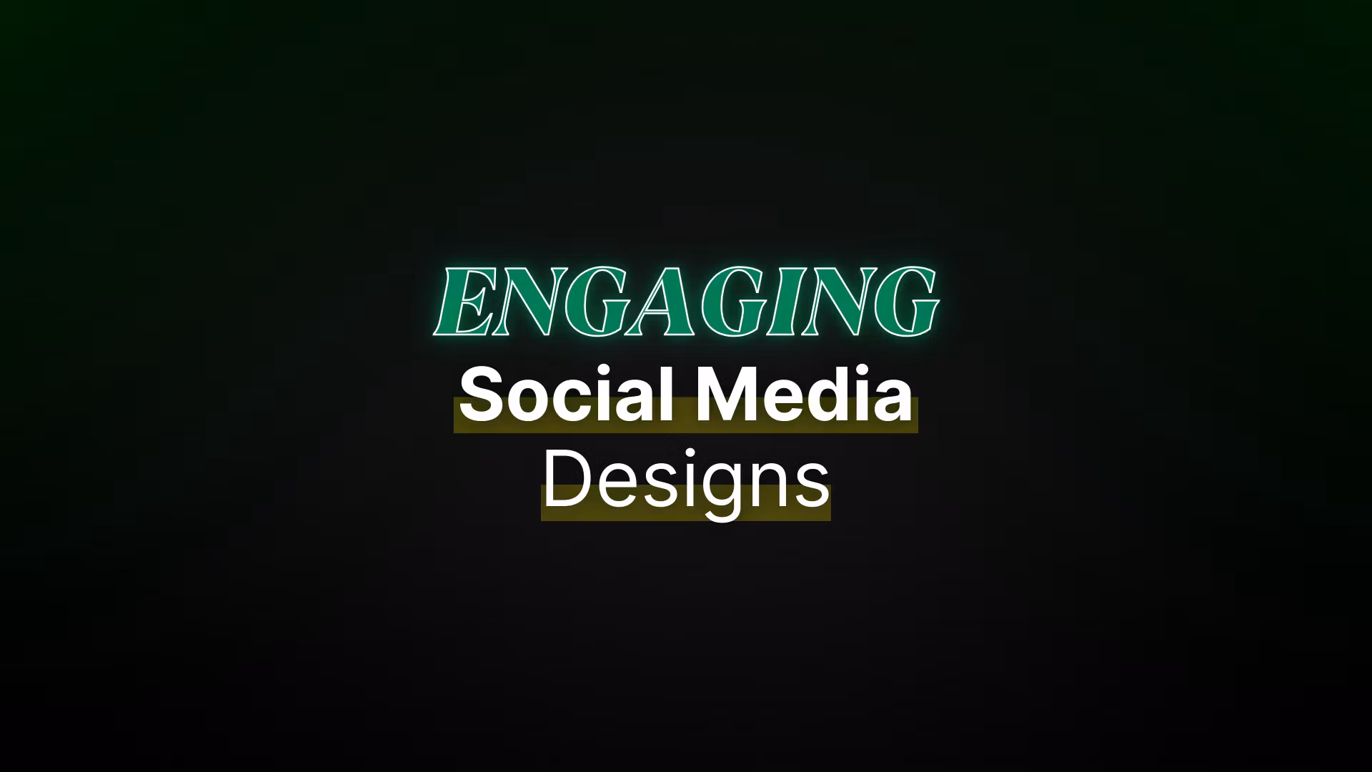 Engaging Social Media Design