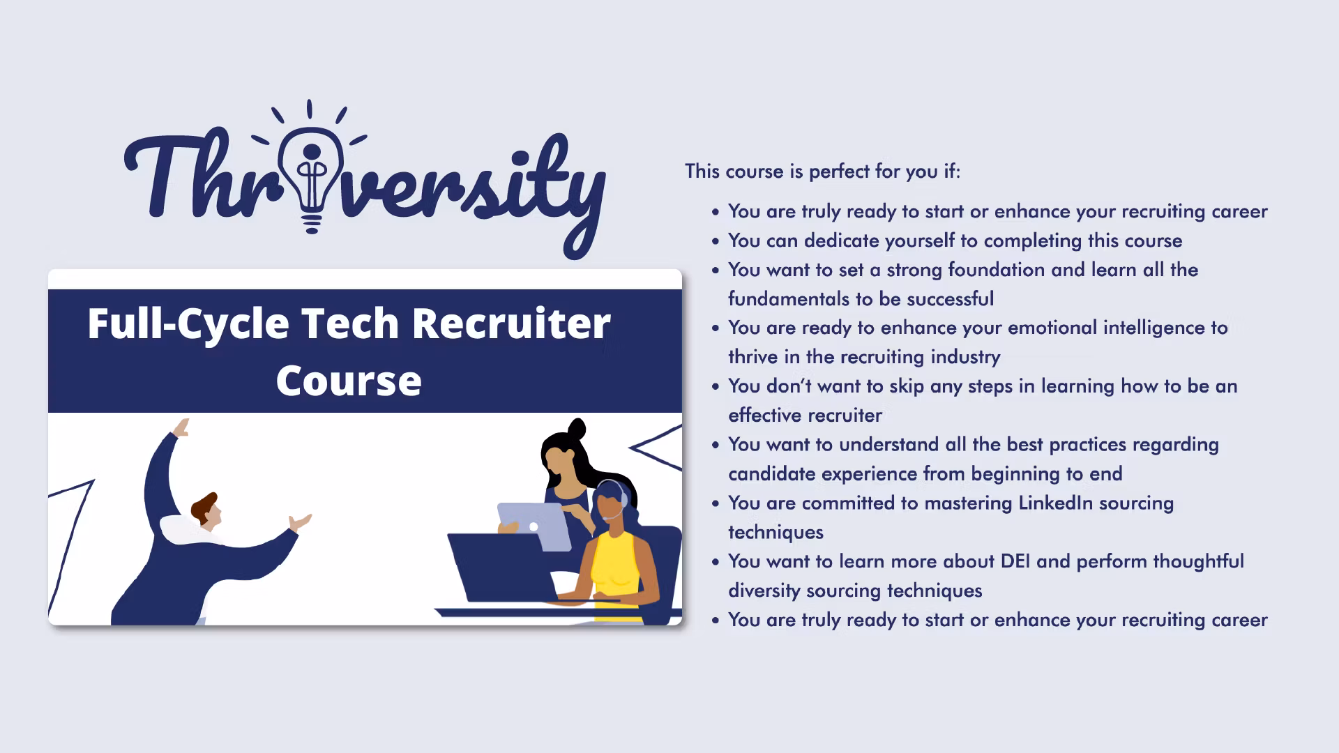 Full-Cycle Tech Recruiter