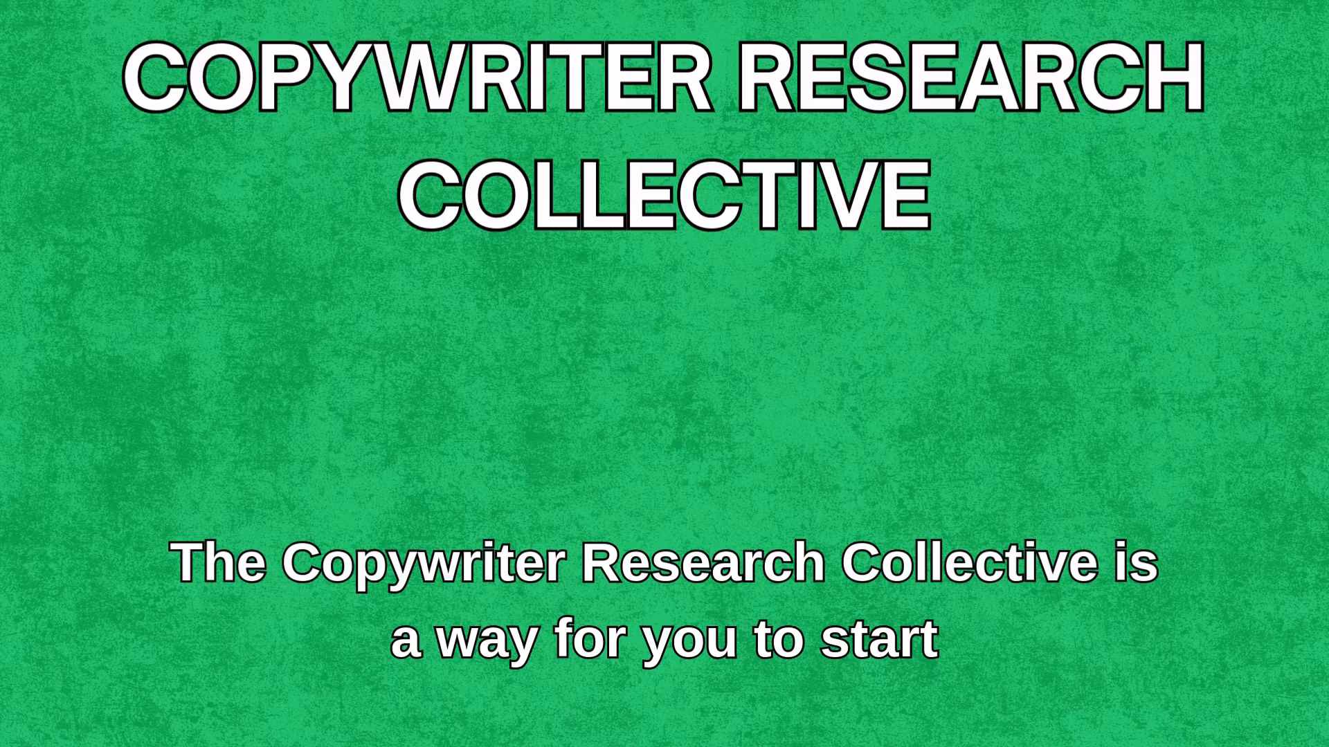 Copywriter Research Collective