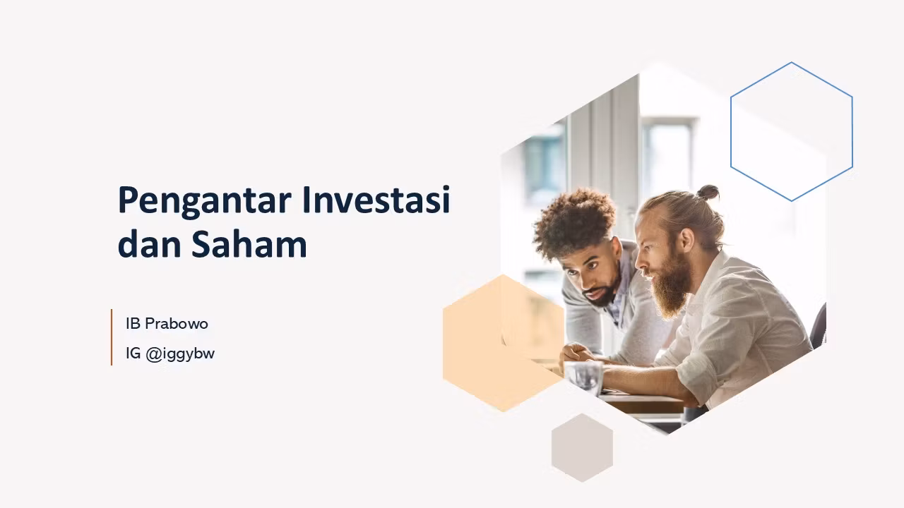 Pengantar Saham Indonesia