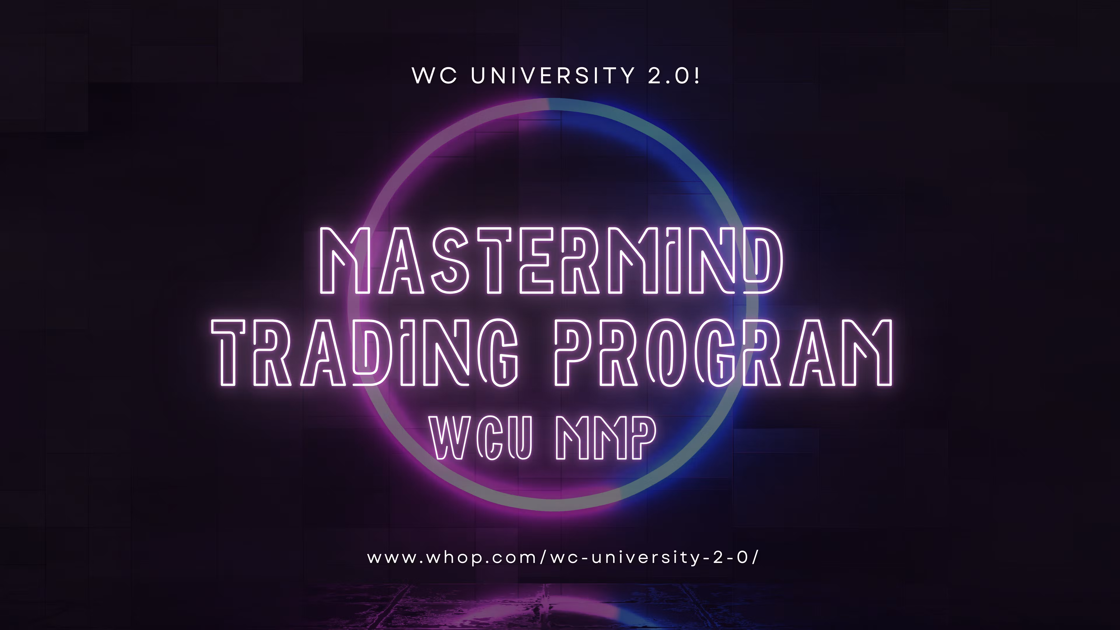 WC MasterMind Trading Program 