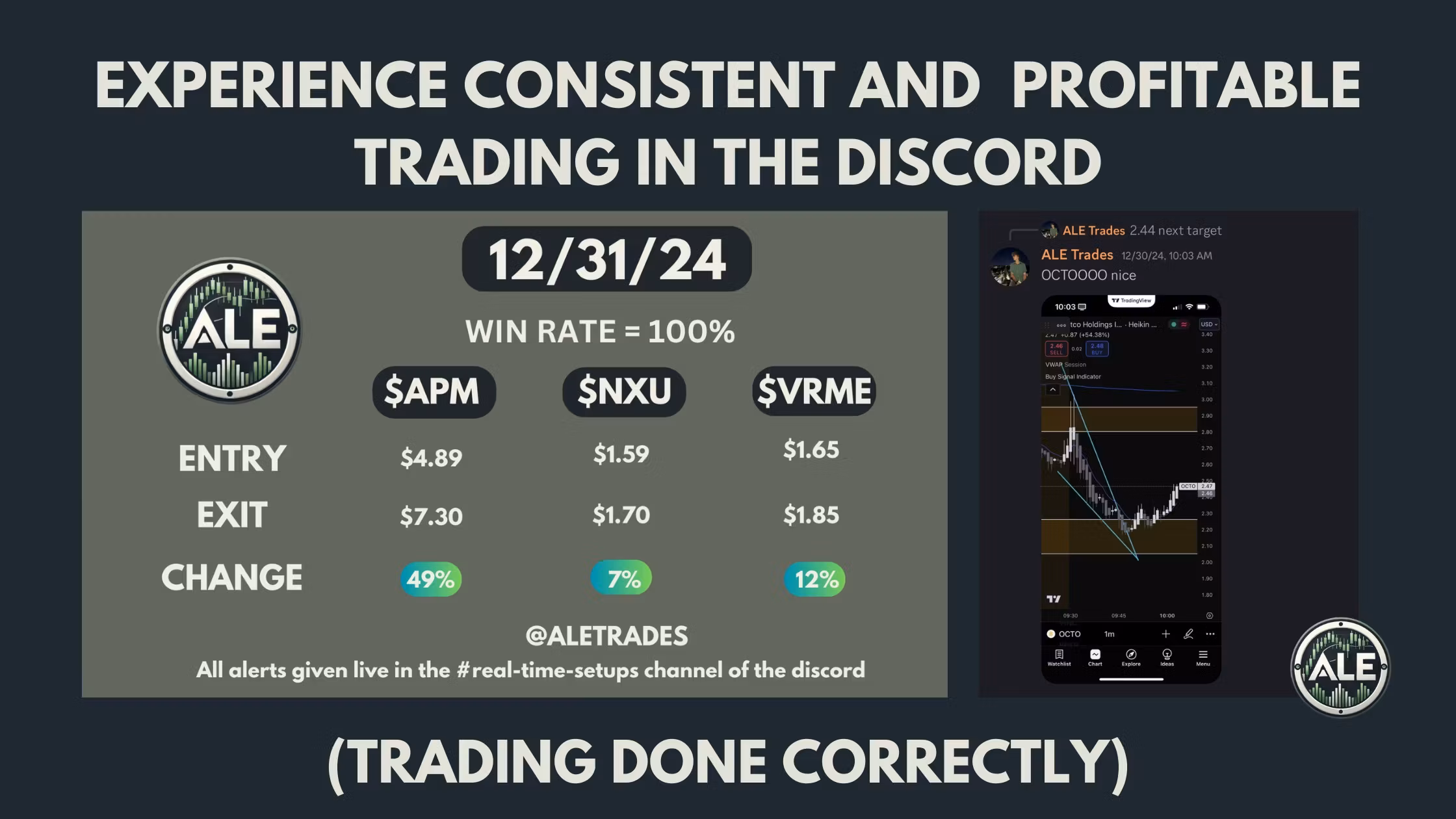 Join Ale Trading 