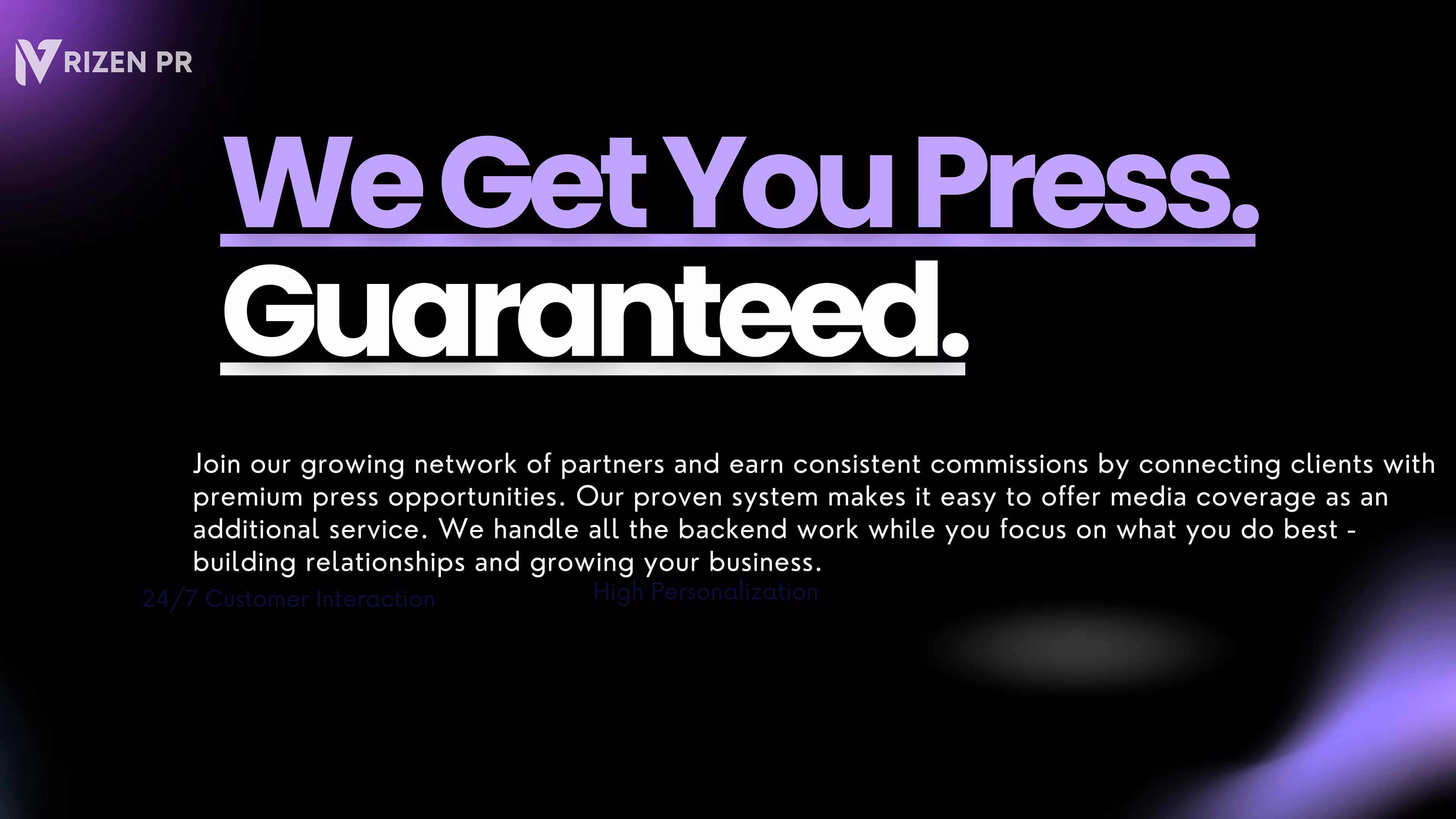 Sell press coverage worldwide