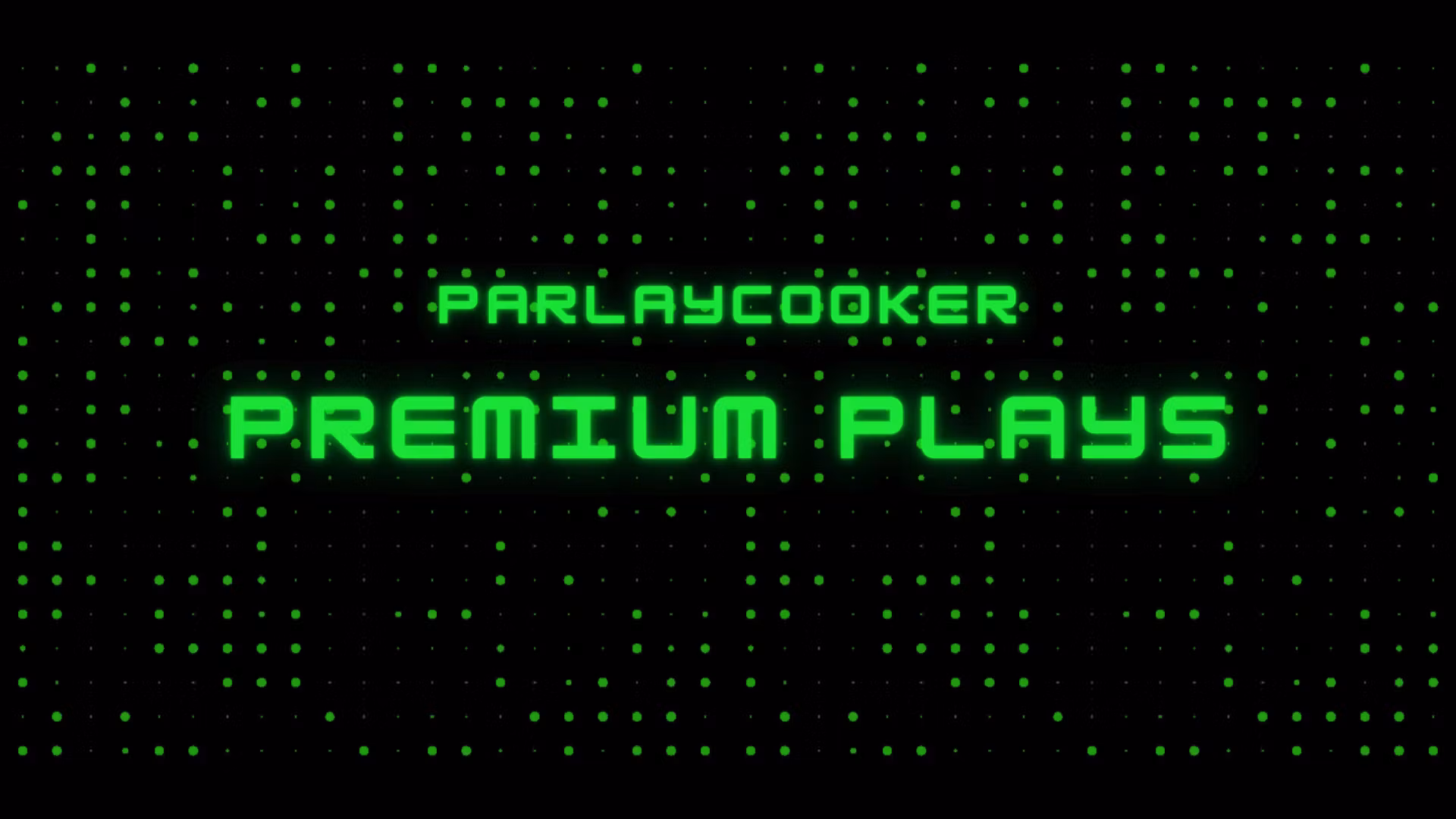 ParlayCooker Exclusive Plays 