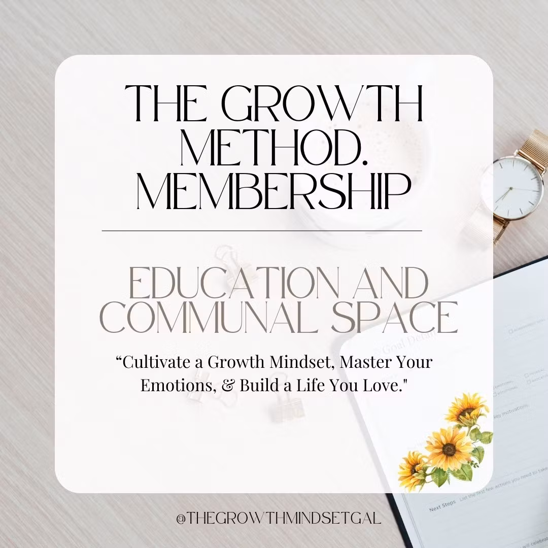 The Growth METHOD.
