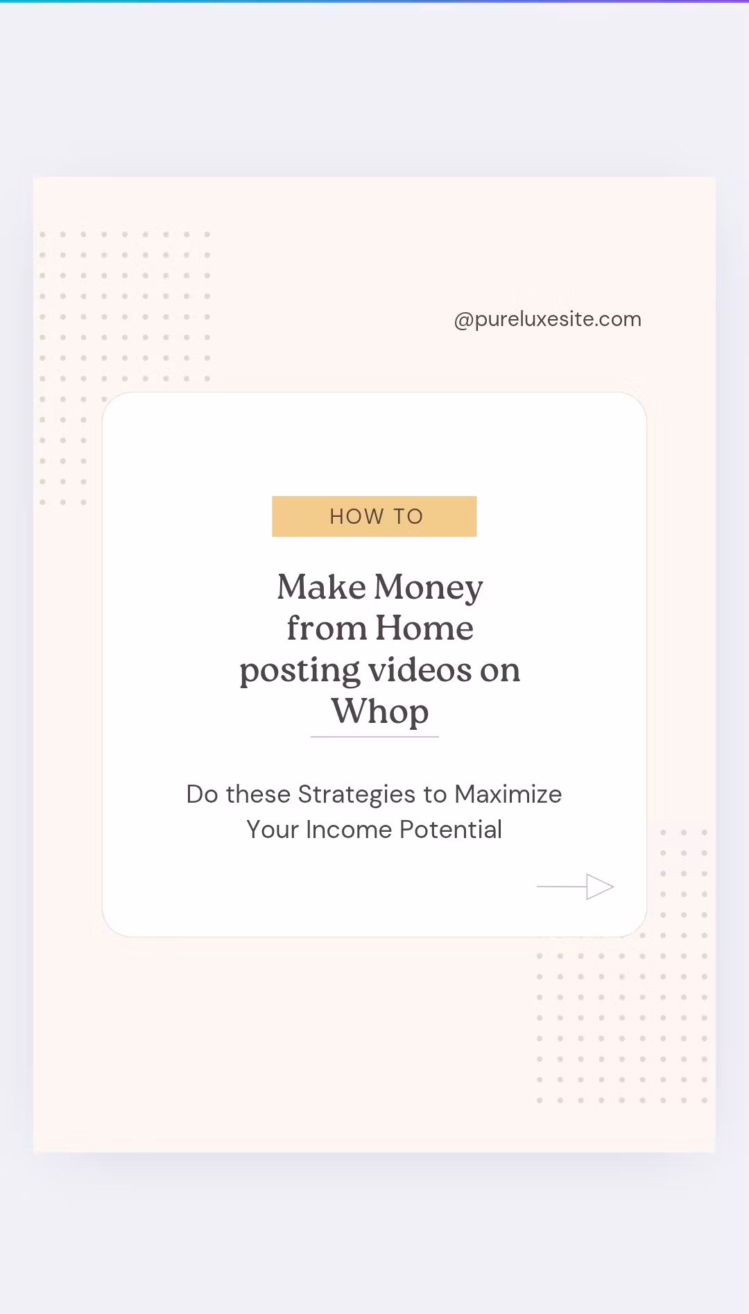 Earn $1,000+/month on Whop.
