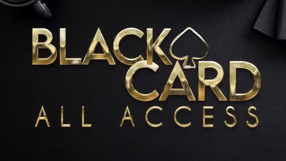 Black Card All Access 2025