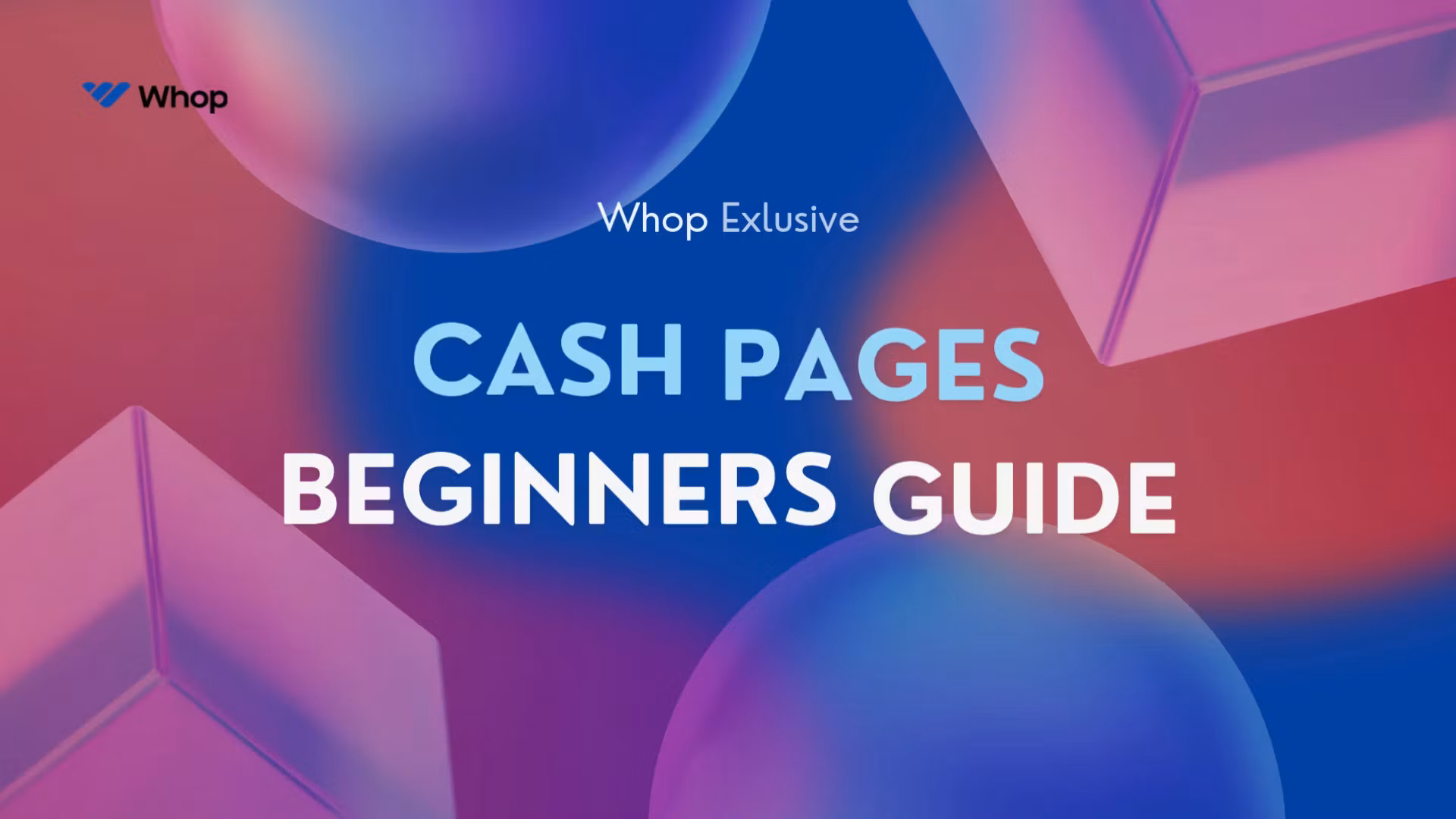 Make Money With IG Cash Pages