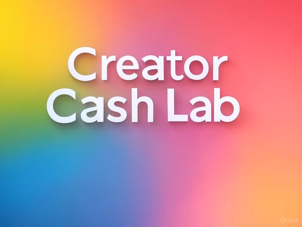 Creator Cash Lab