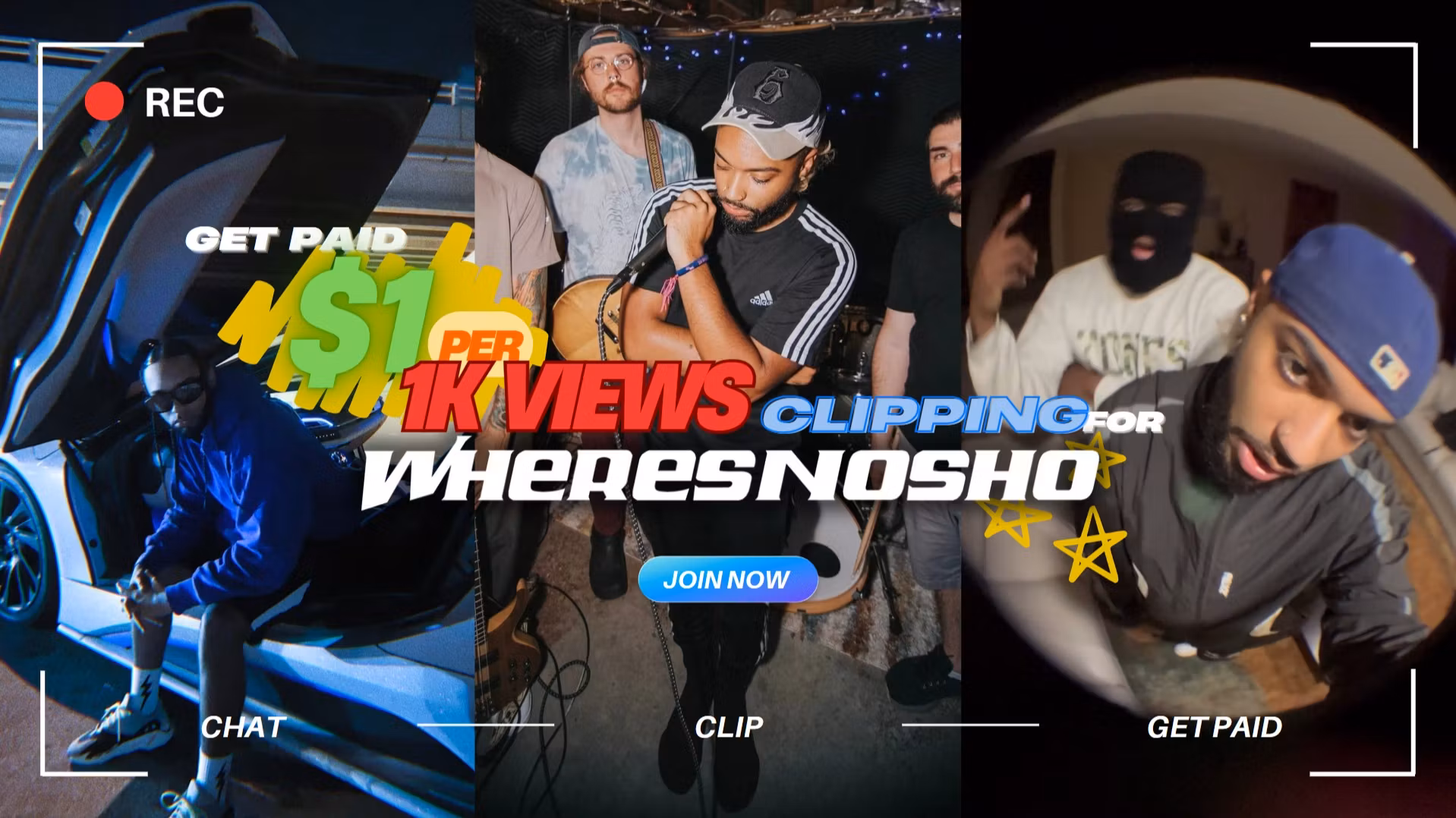 WHERESNOSHO Clips
