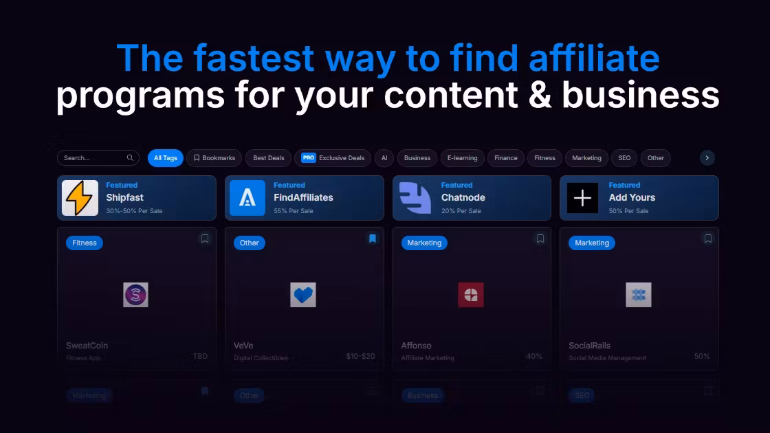 Find Affiliates