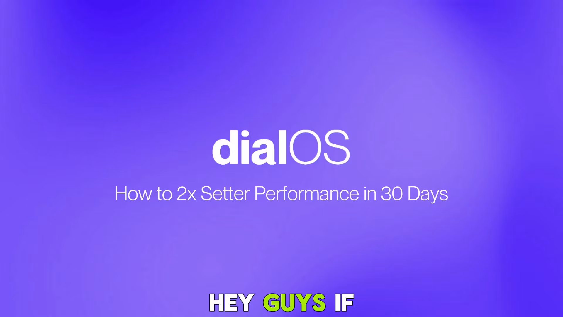 dialOS Implementation Fee