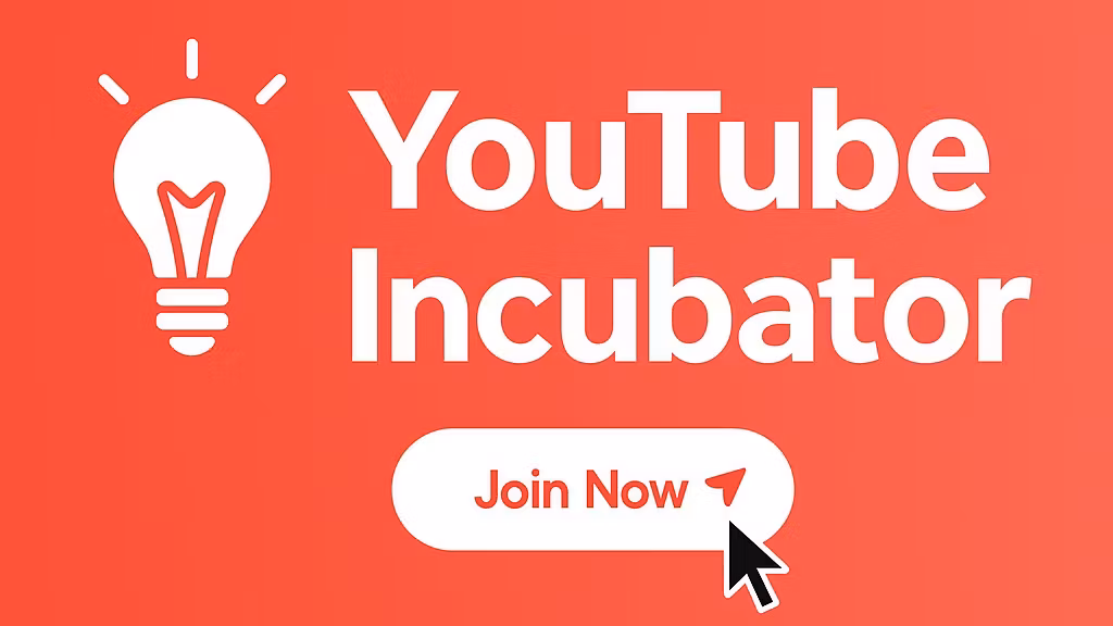 Incubator YouTube Money