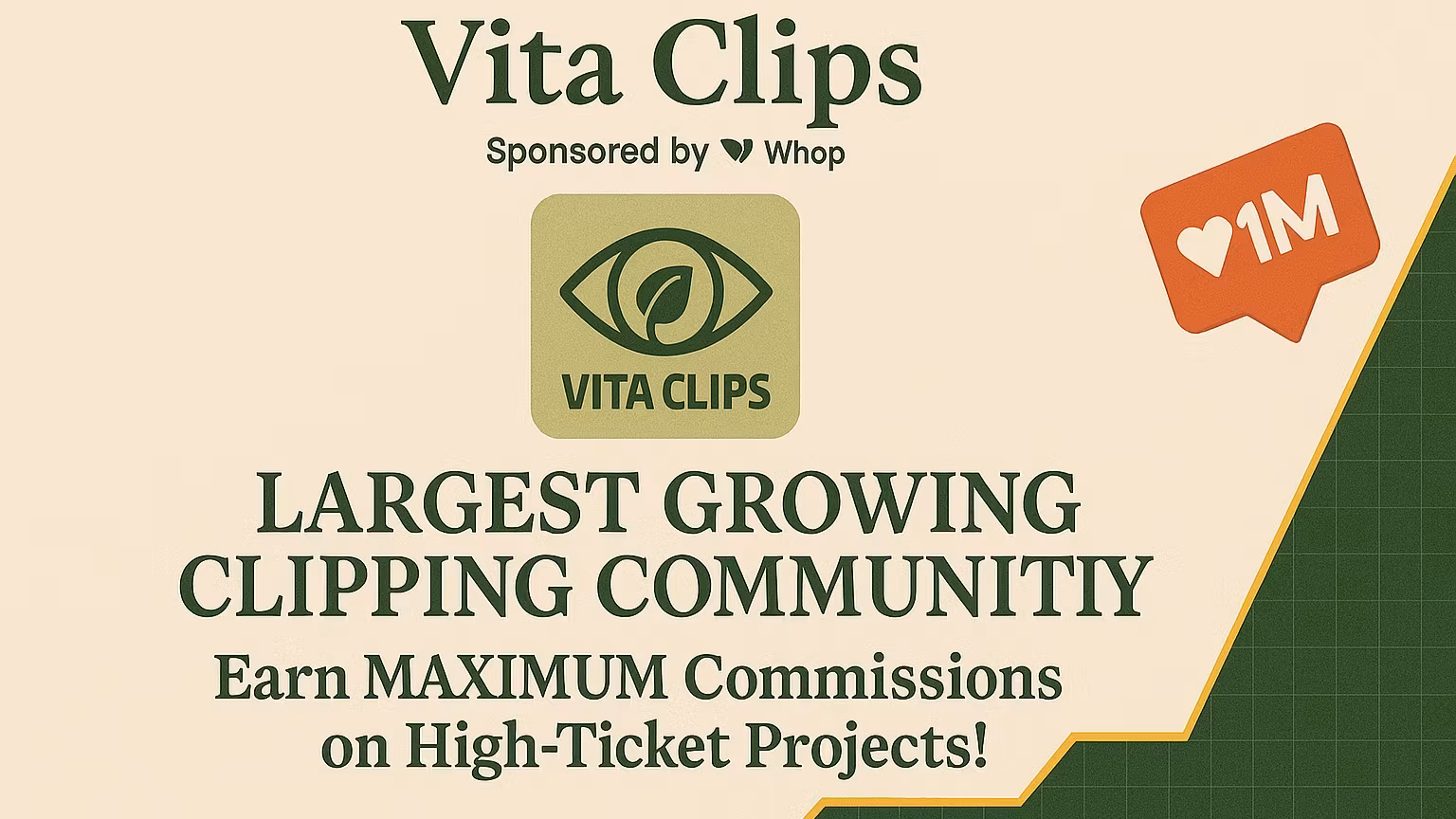 Vita Clips - Get Paid to Clip for Popular Creator Brands & Personalities!