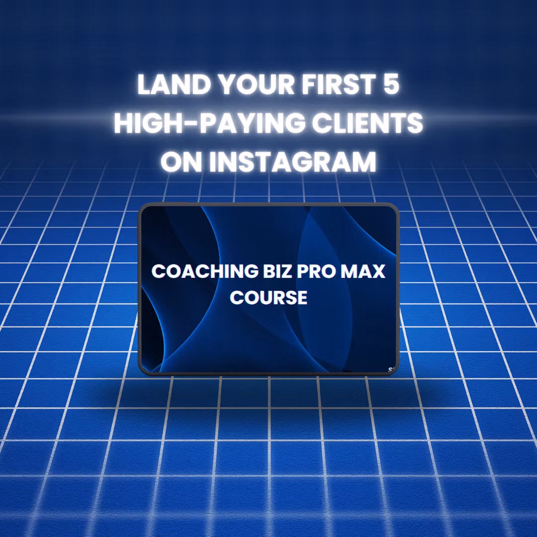 Instagram Coaching Biz Course