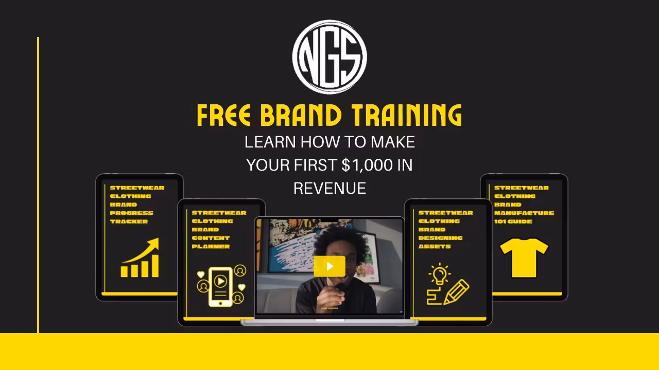 Streetwear Brand Free Training