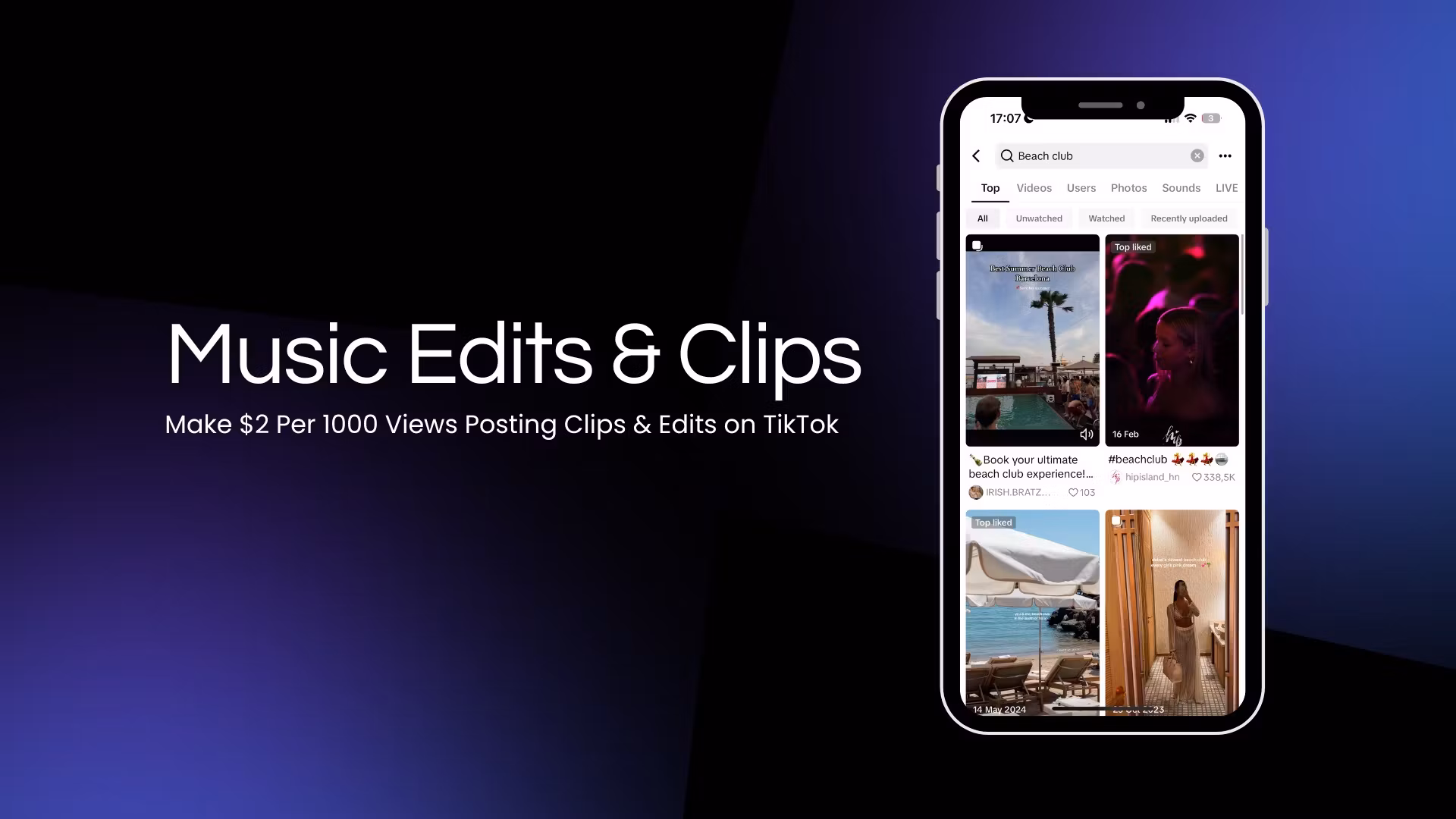 Music Edits & Clips