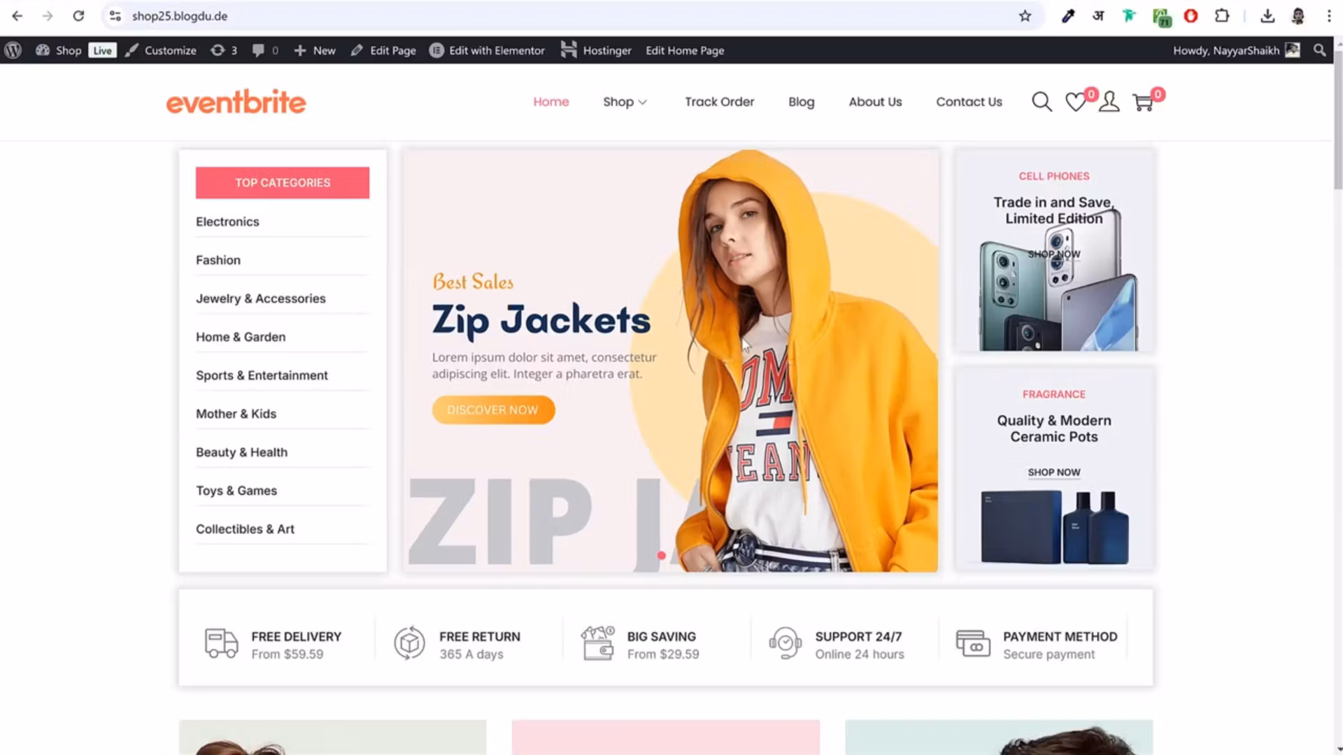 Build Your E-Commerce Website