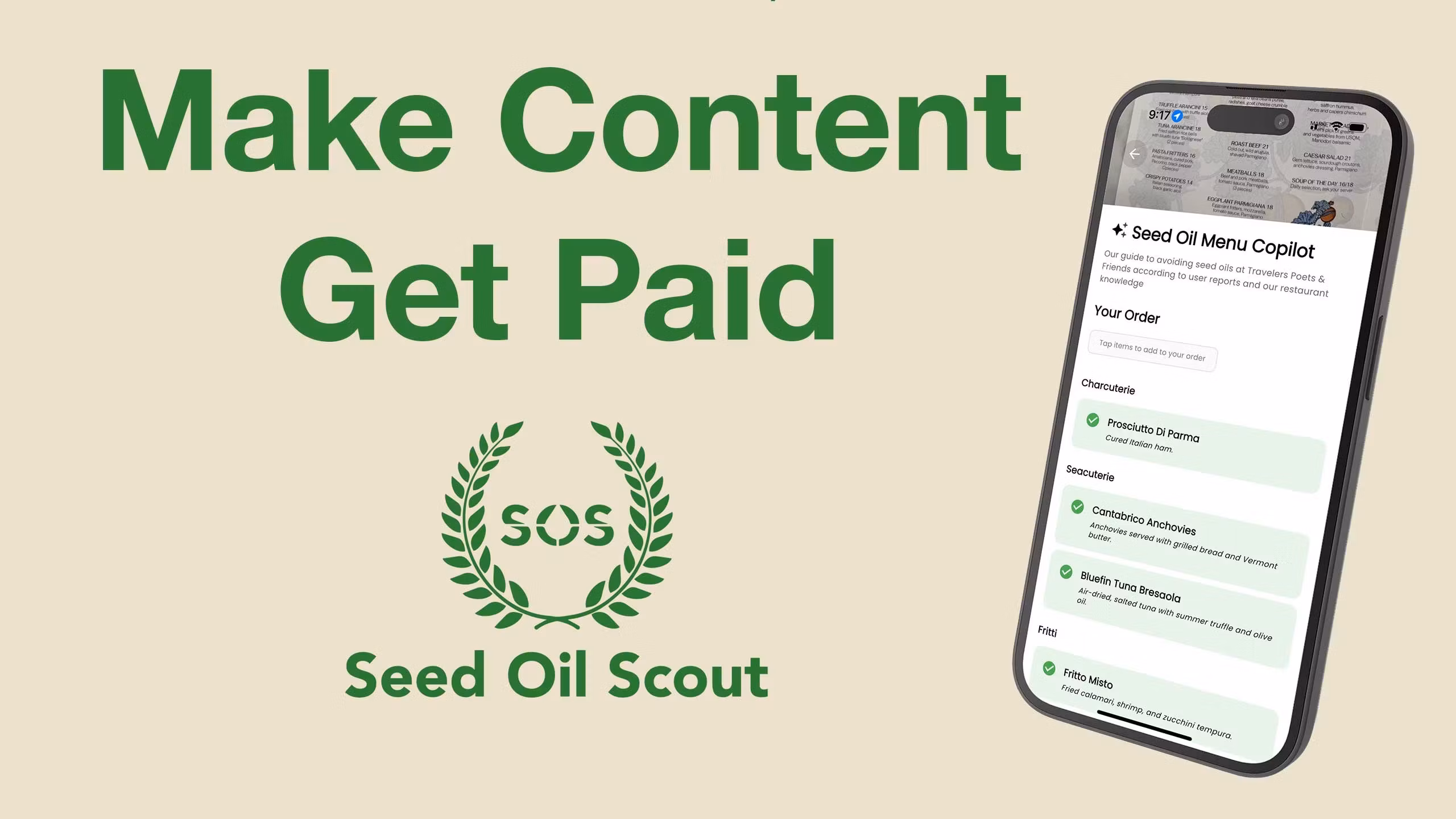 Seed Oil Scout Videos (USA)