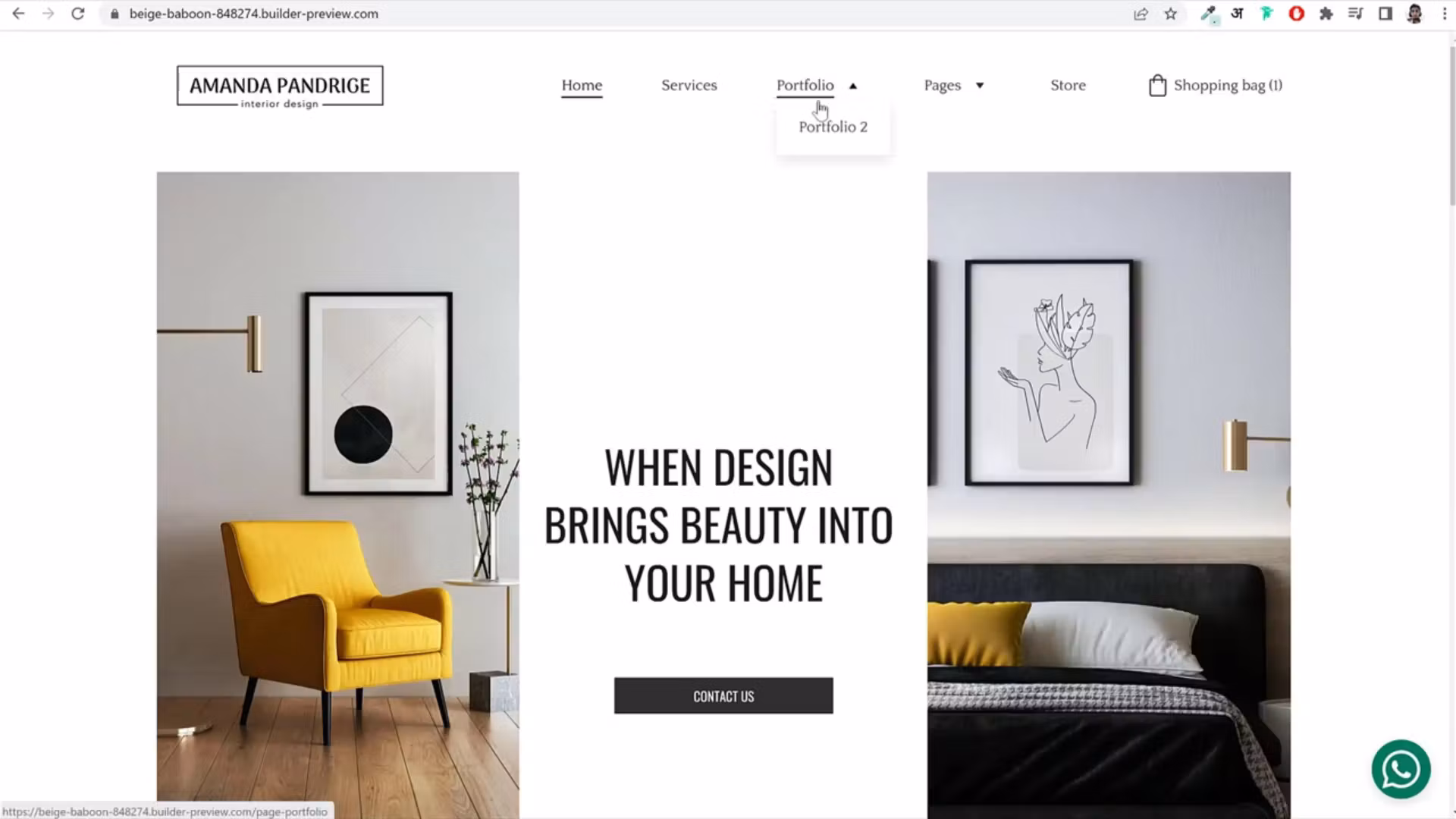 Beautiful Portfolio Website