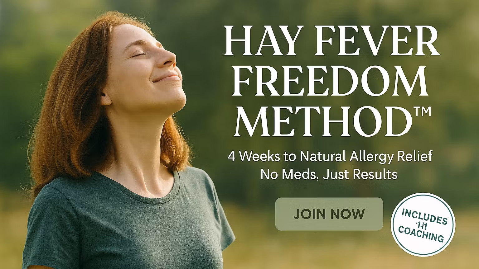 hay fever kickstart method