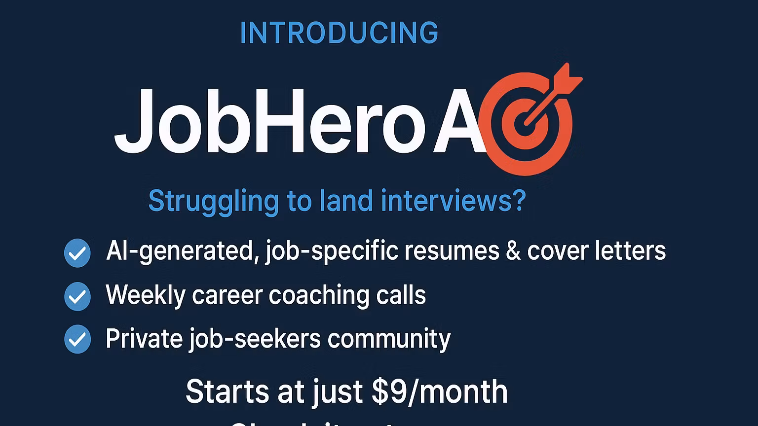 Resume & Cover Letter builder.