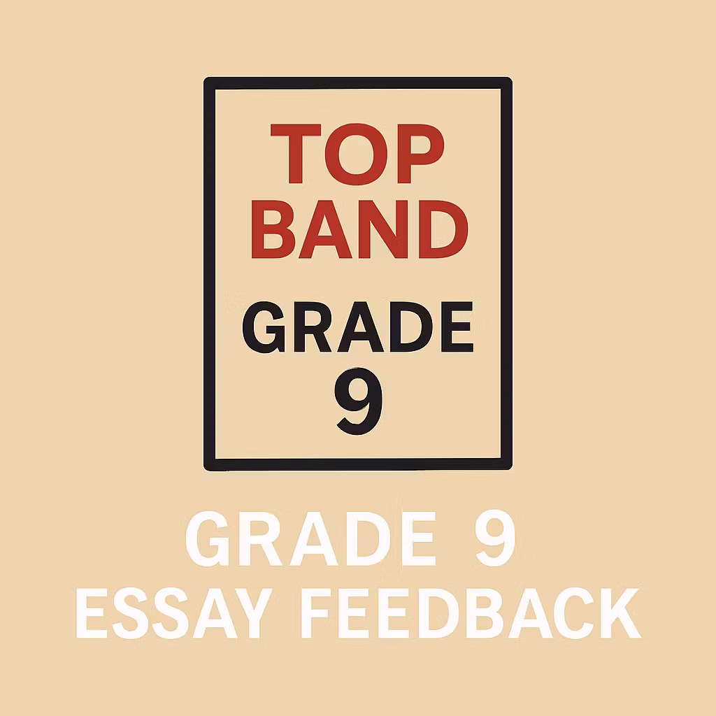 GCSE English Marking/Feedback