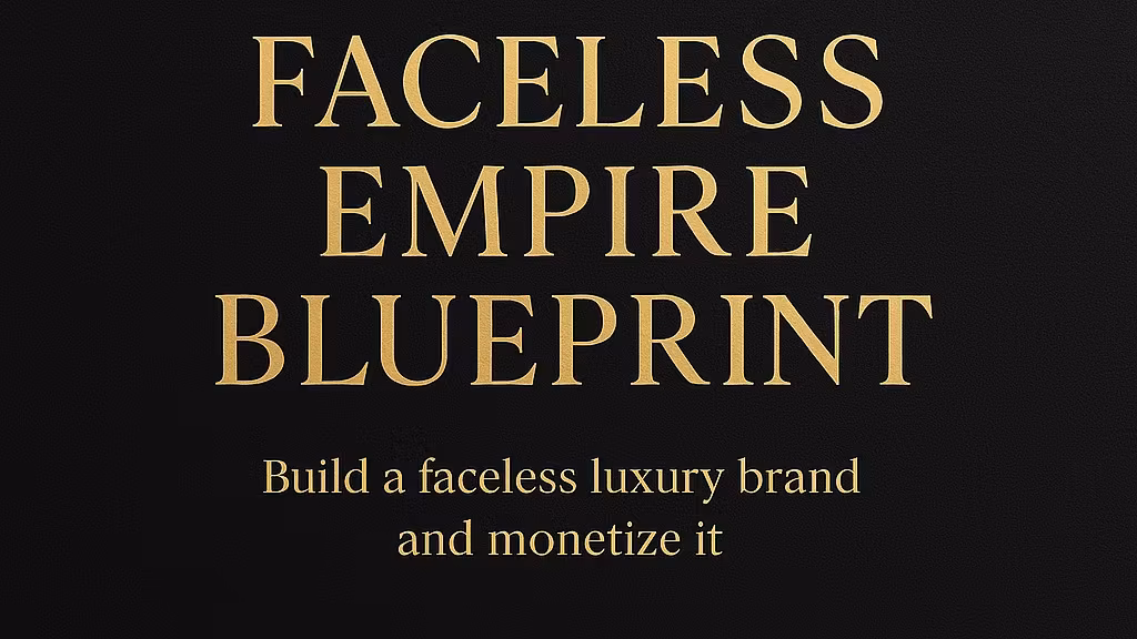 Faceless Empire Blueprint 