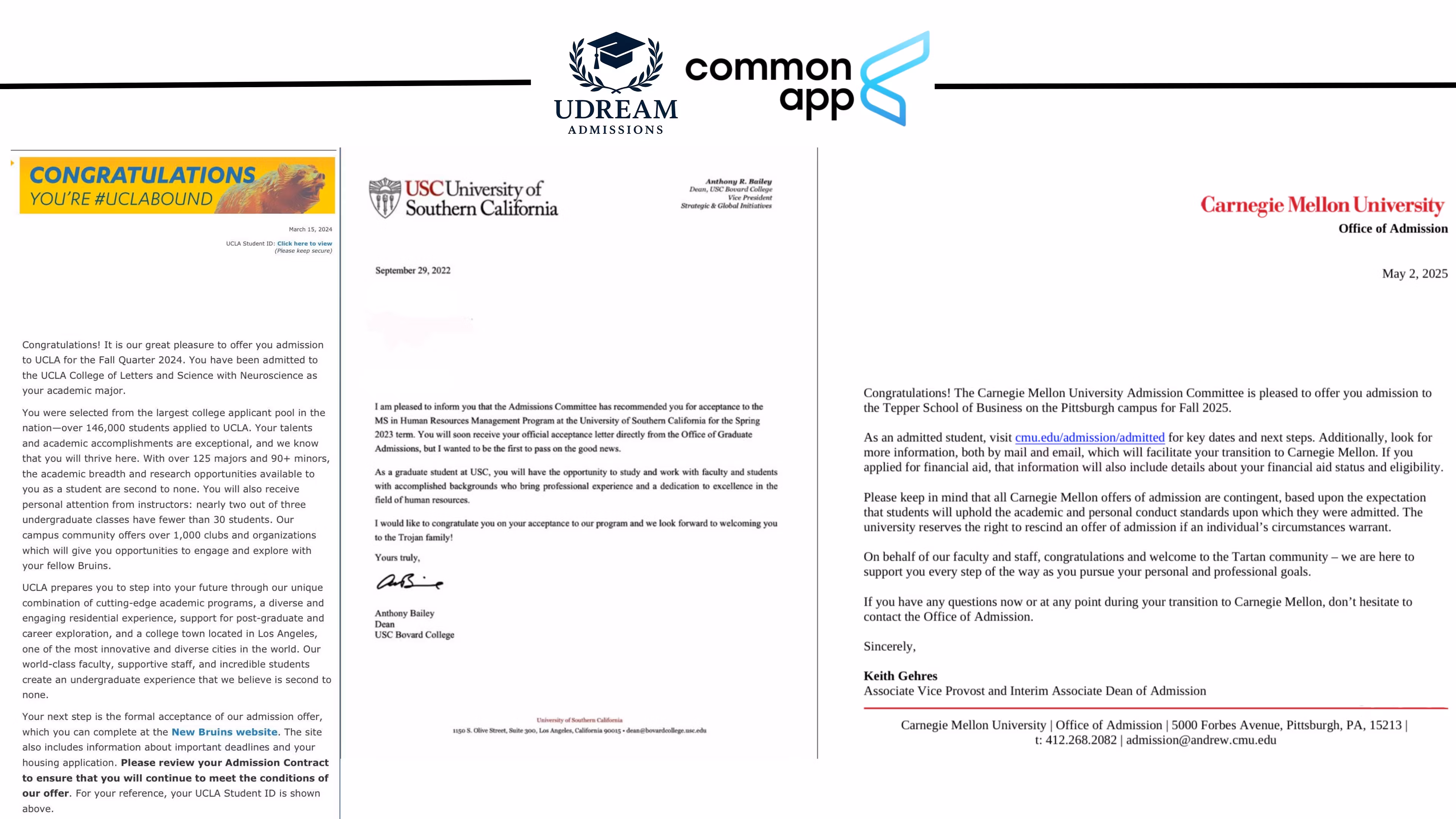 UDream Admissions