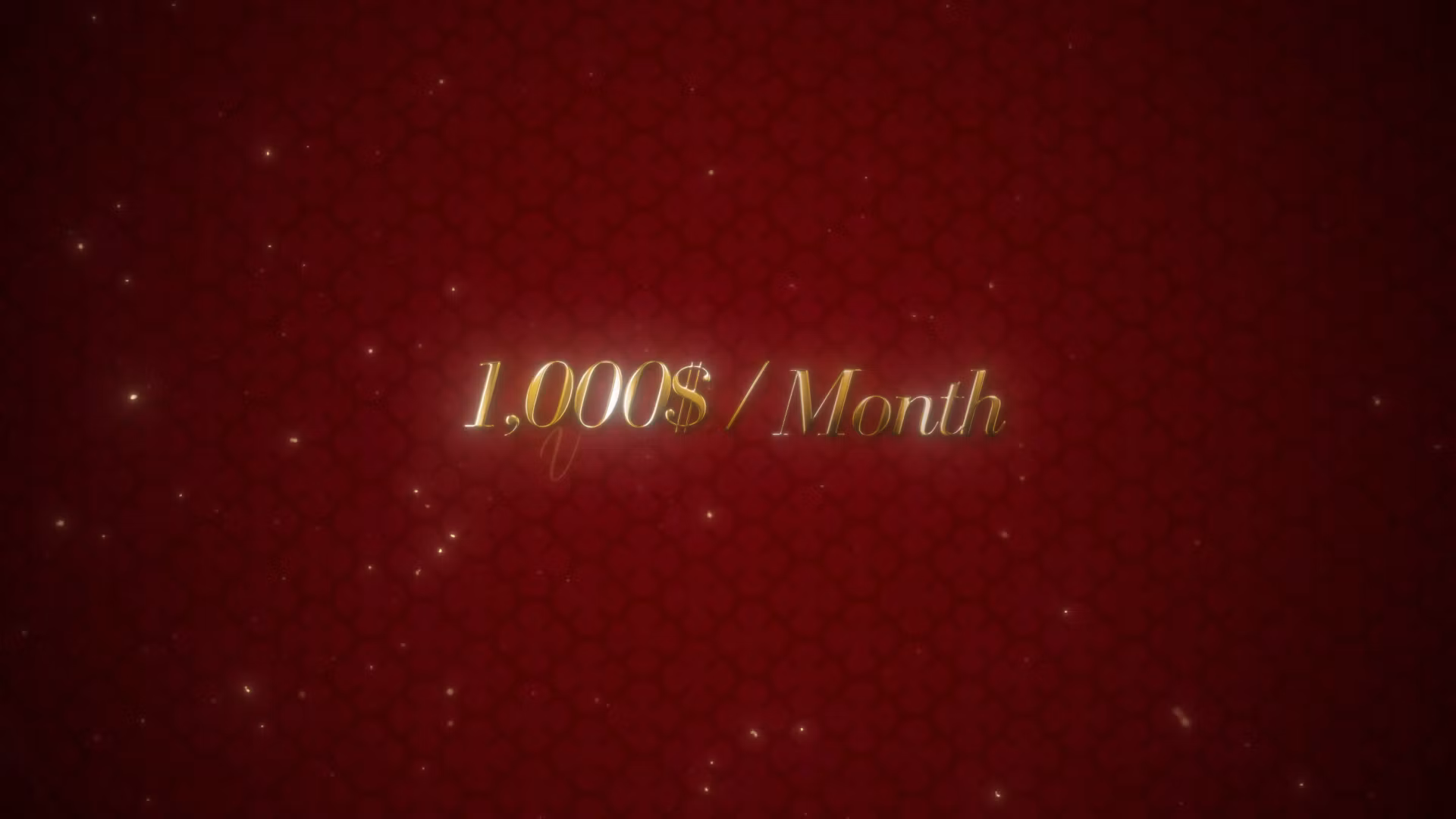 1,000$ / Month Challenge