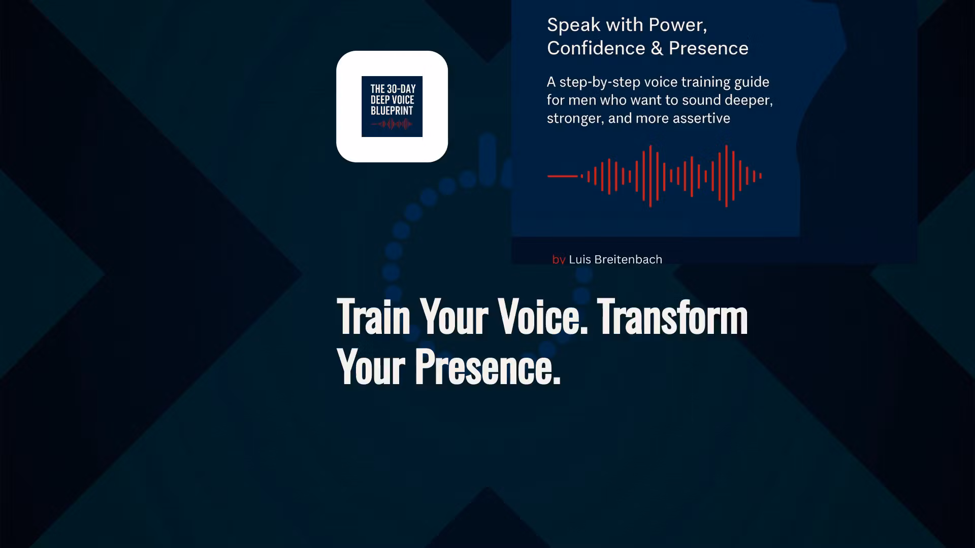 30 Day Deep Voice Blueprint