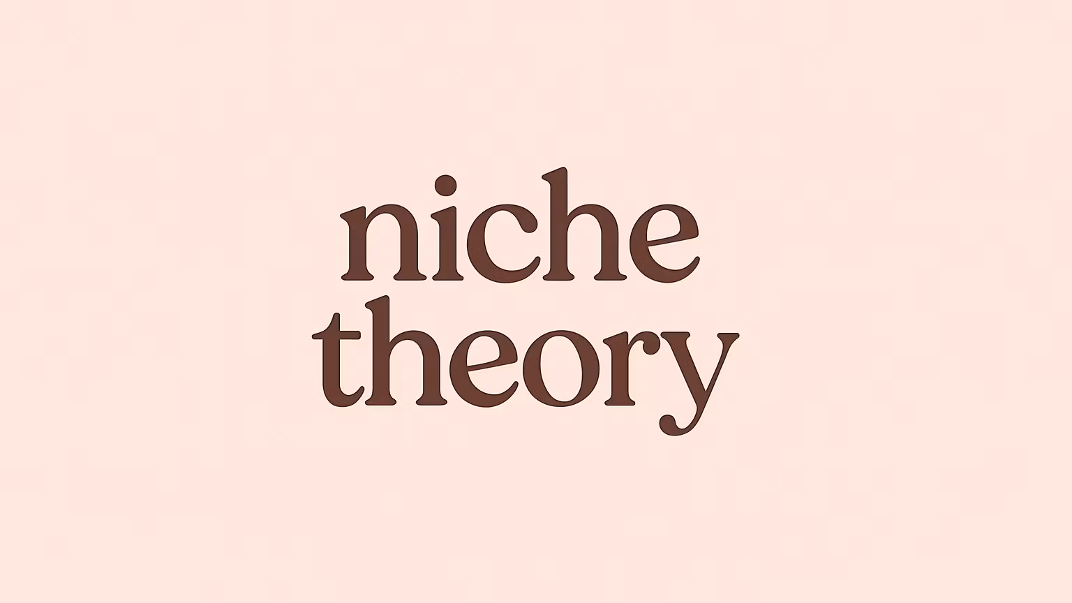 Niche Theory