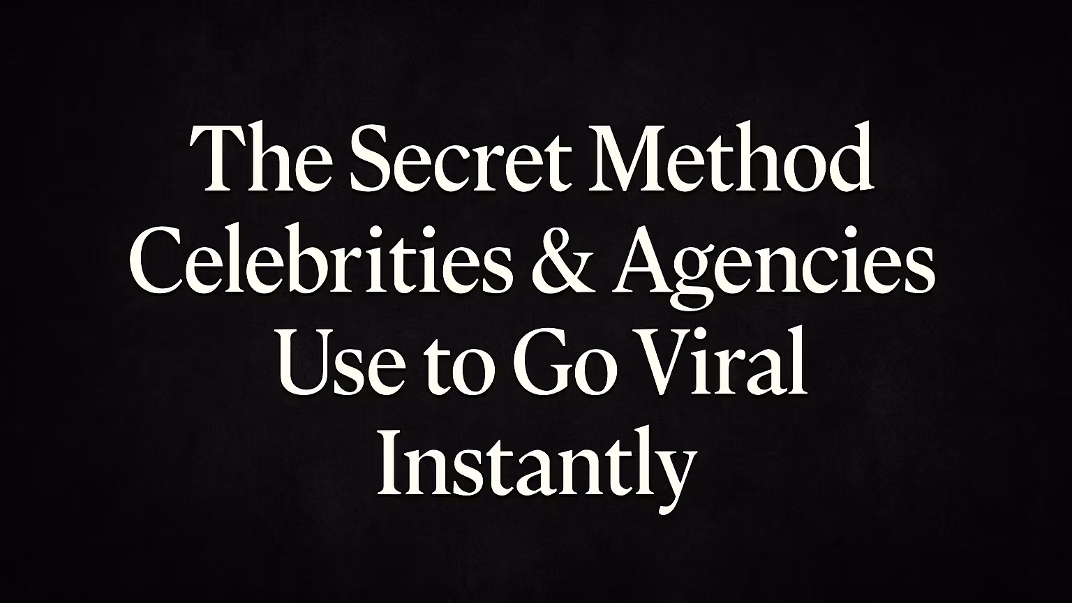 Fame Hack