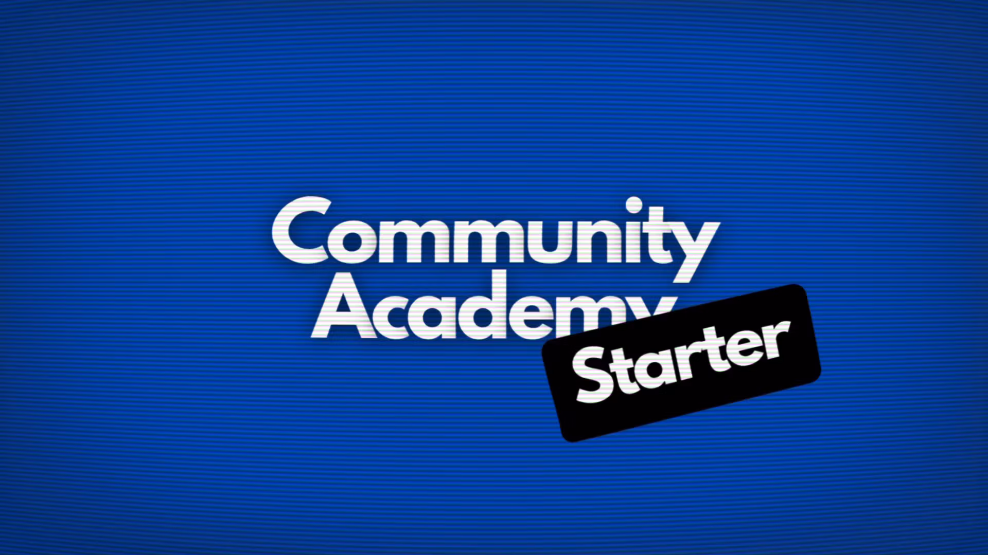 Community Starter