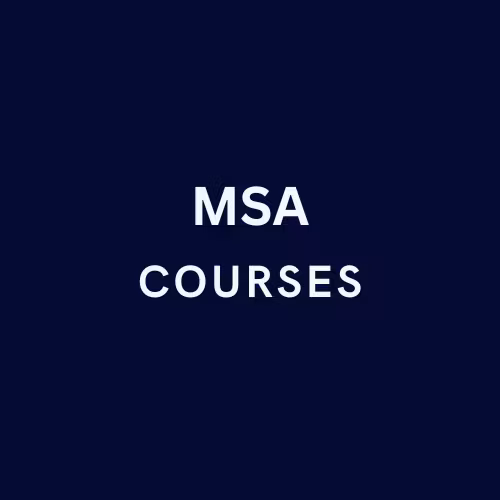 MSA COURSES