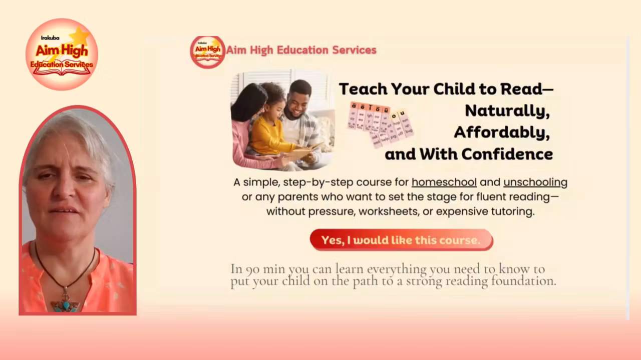 Teach Reading Naturally