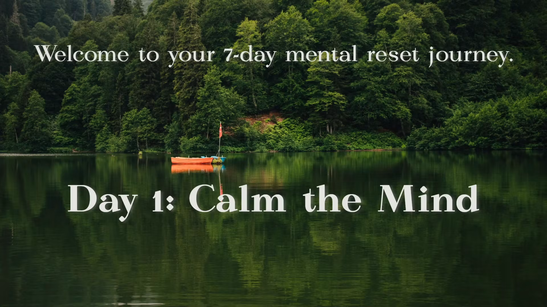 Your 7-Day Wellness Guide