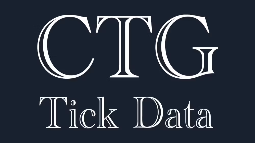 CTG Tick Data