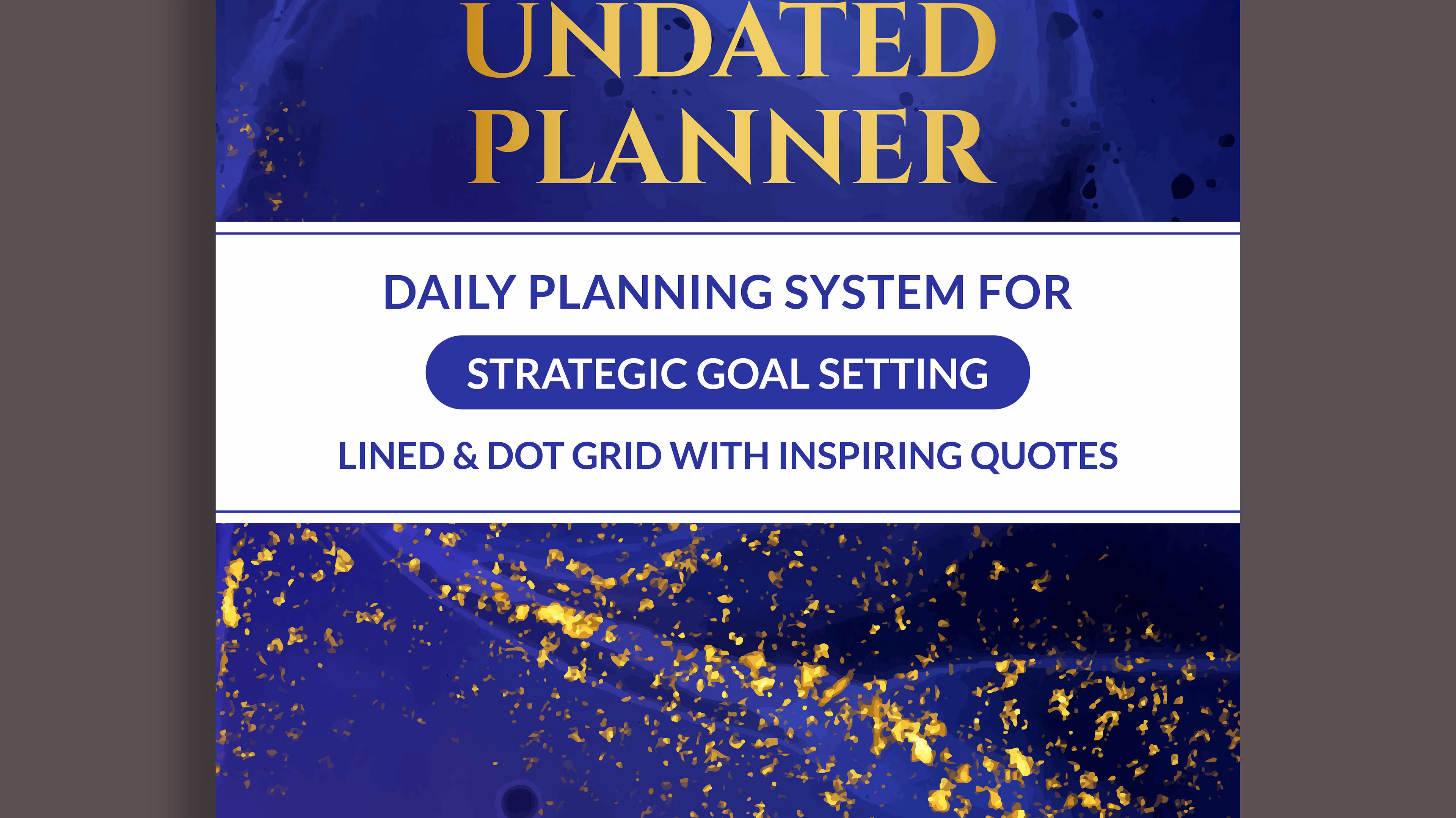 Undated Planner