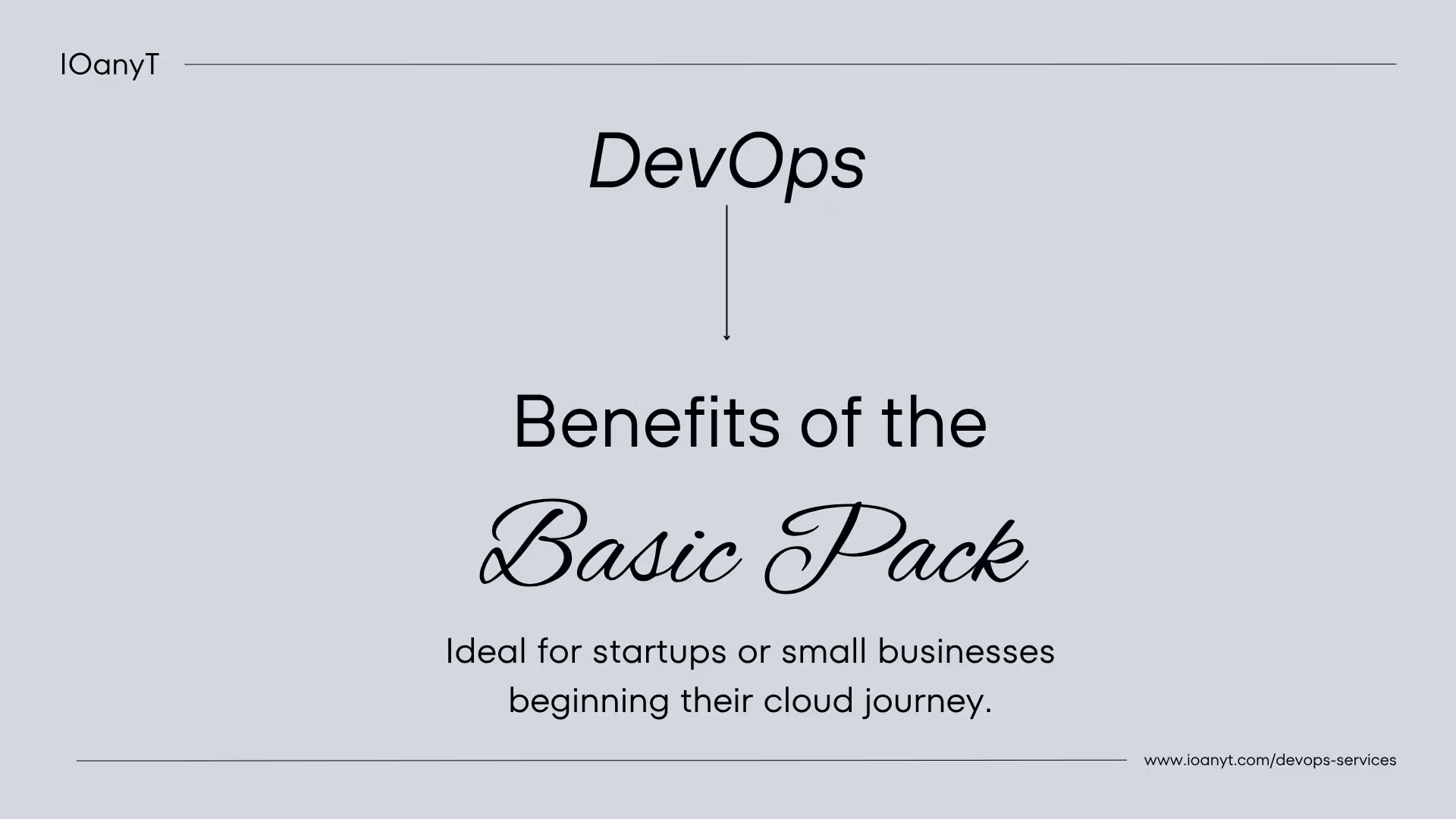 IOanyT DevOps Basic