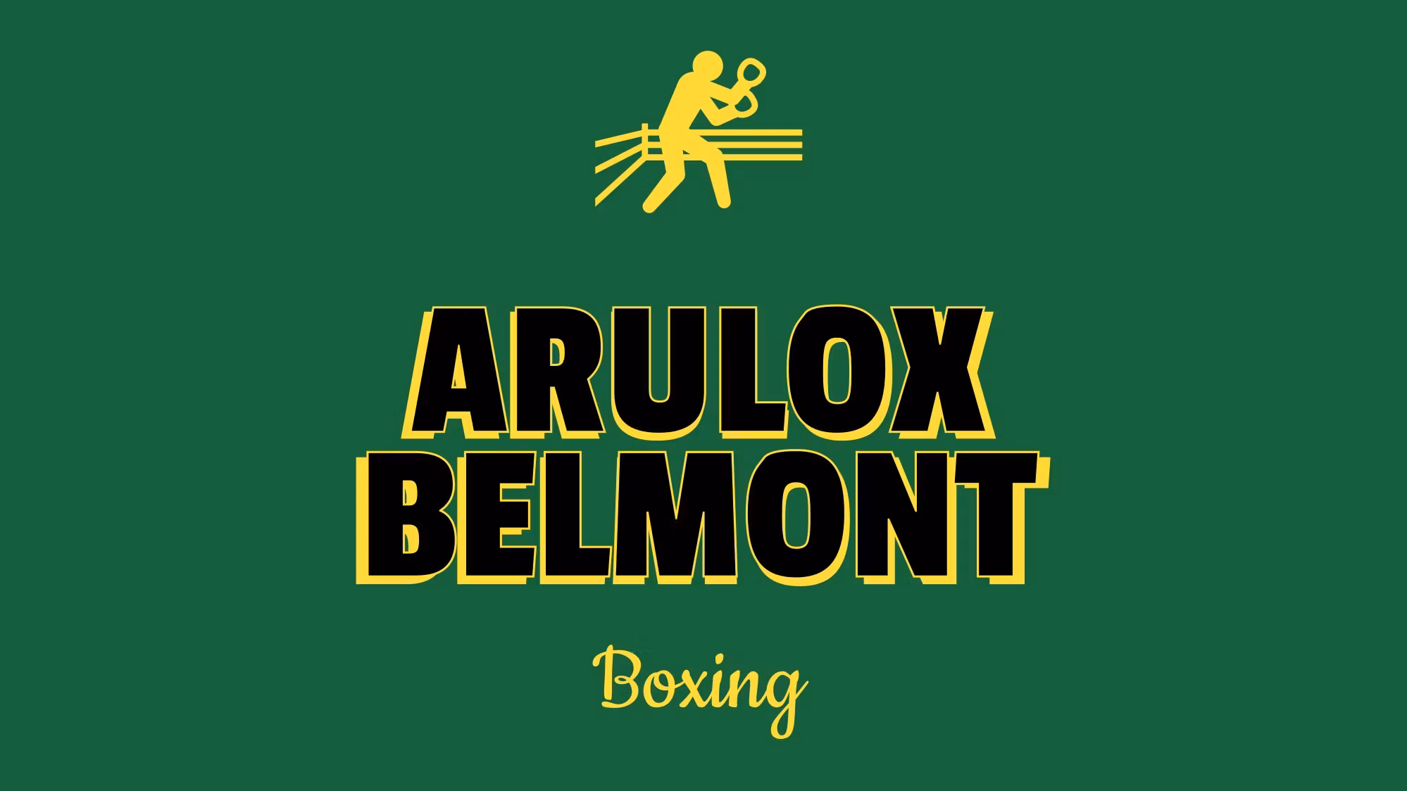 Arulox Belmont, Boxing