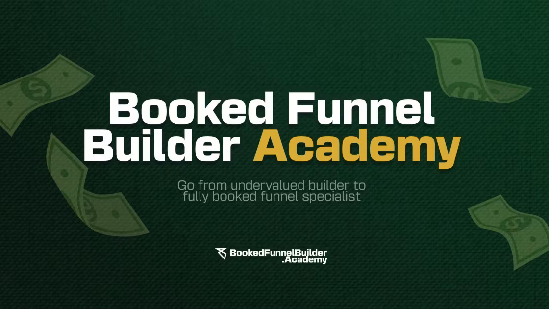 Booked FunnelBuilder Academy