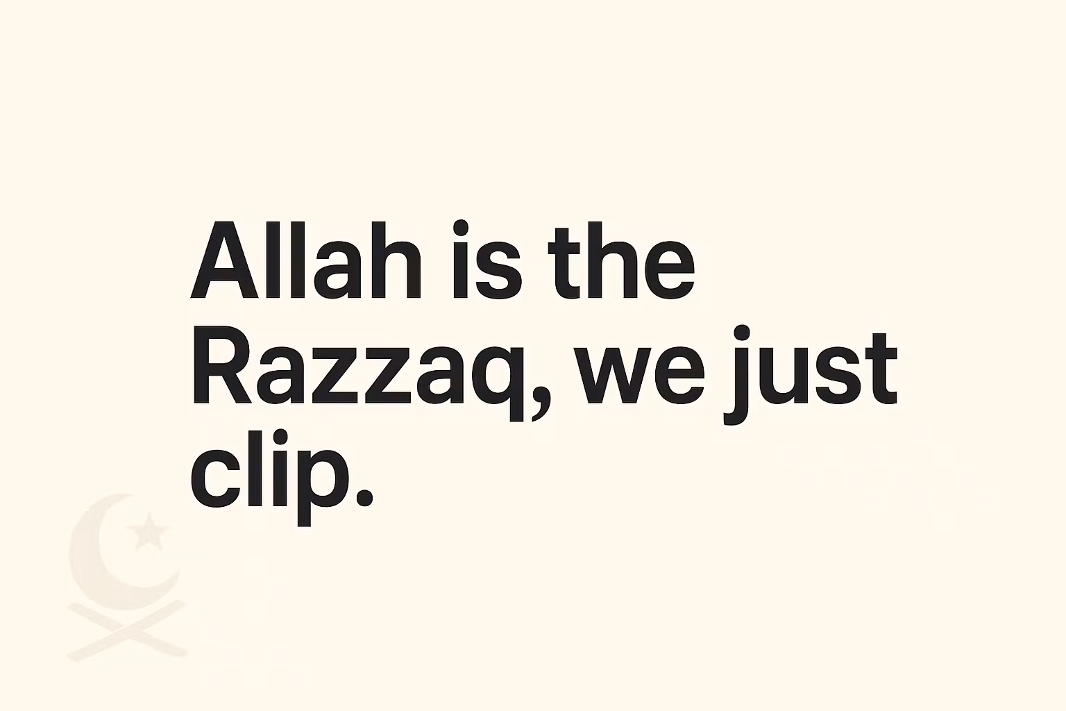 Halal content 