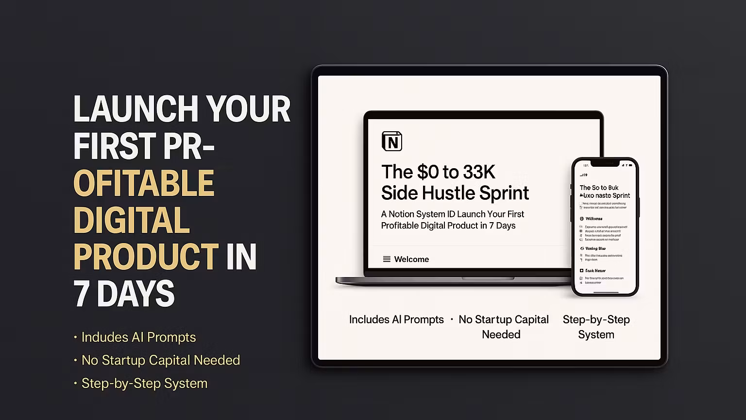 Side Hustle Sprint
