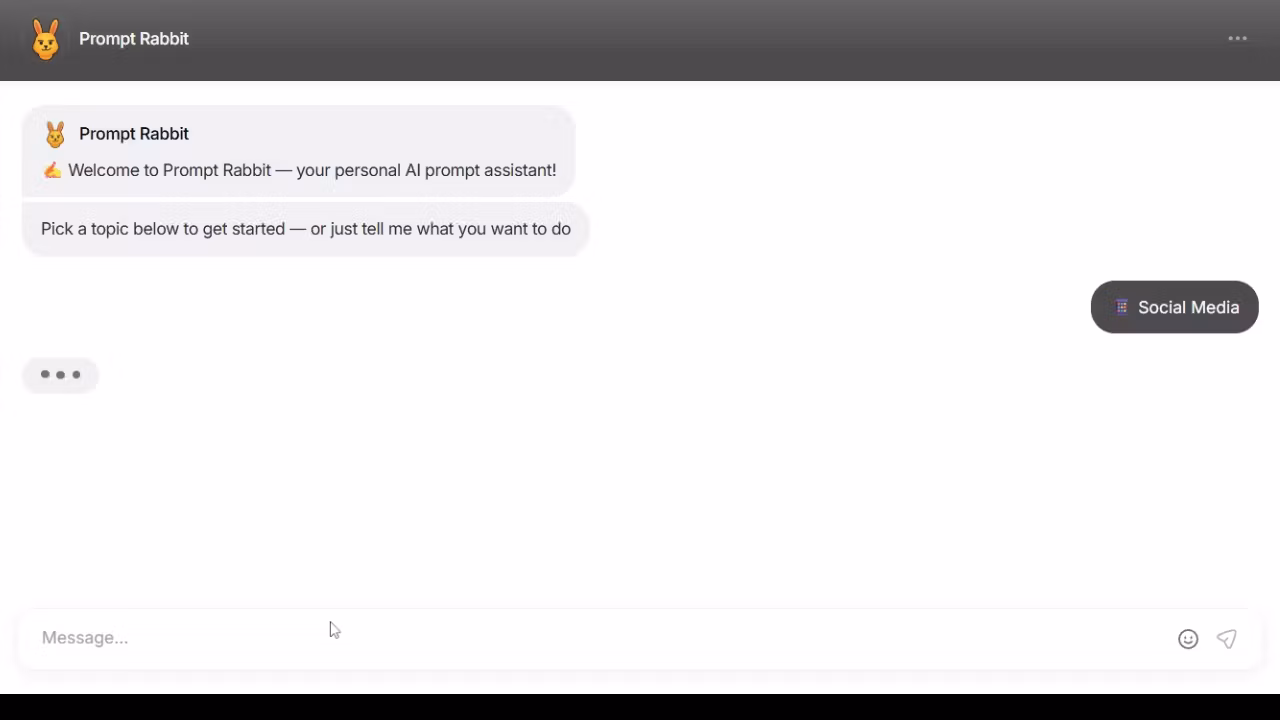Prompt Rabbit