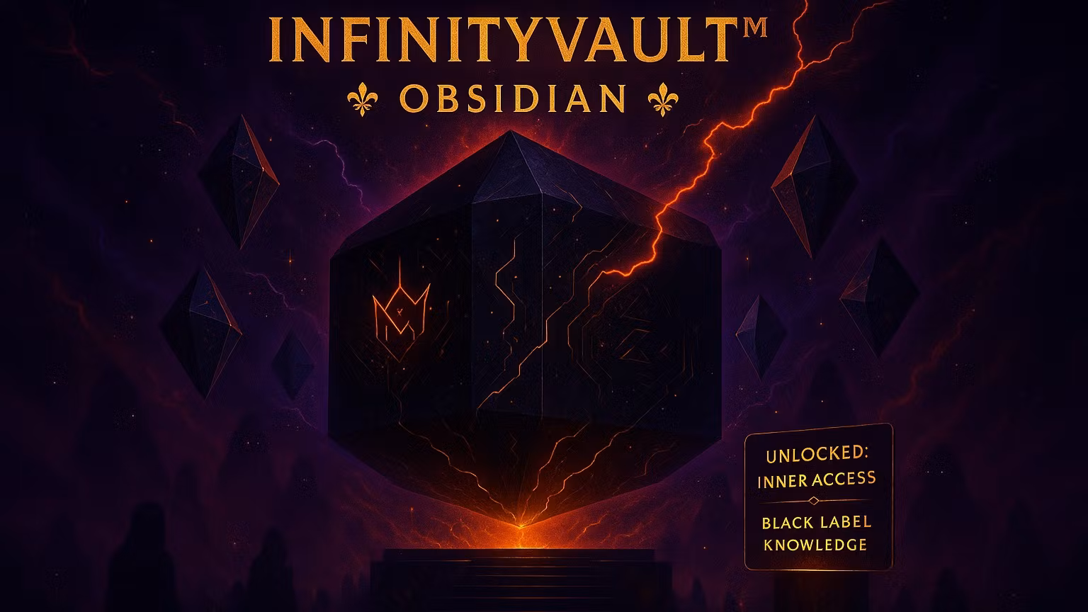 INFINITYVAULT™— ⚜️ OBSIDIAN ⚜️