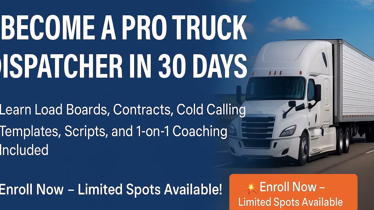 Learn Truck Dispatching 
