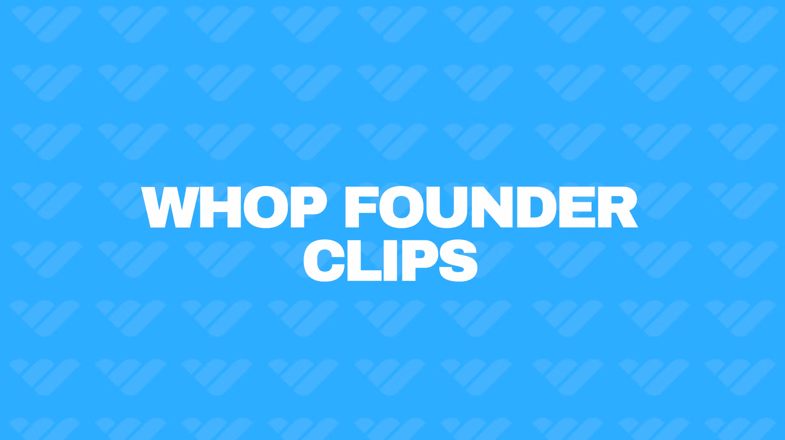 Whop Founder Clips