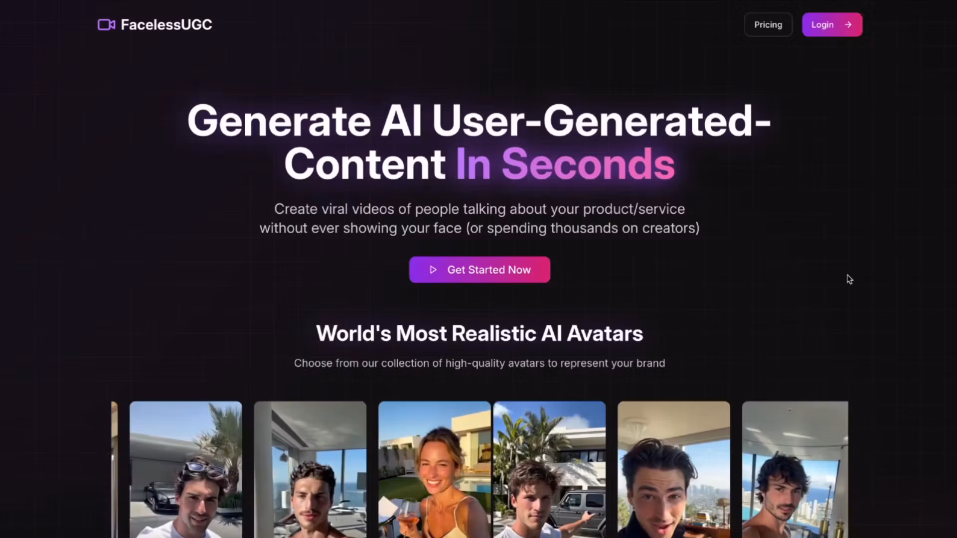 Faceless AI Video Generator