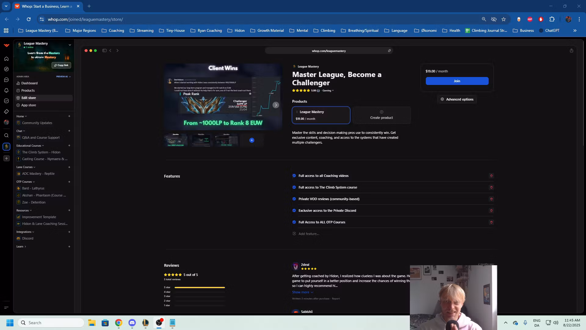 League Mastery